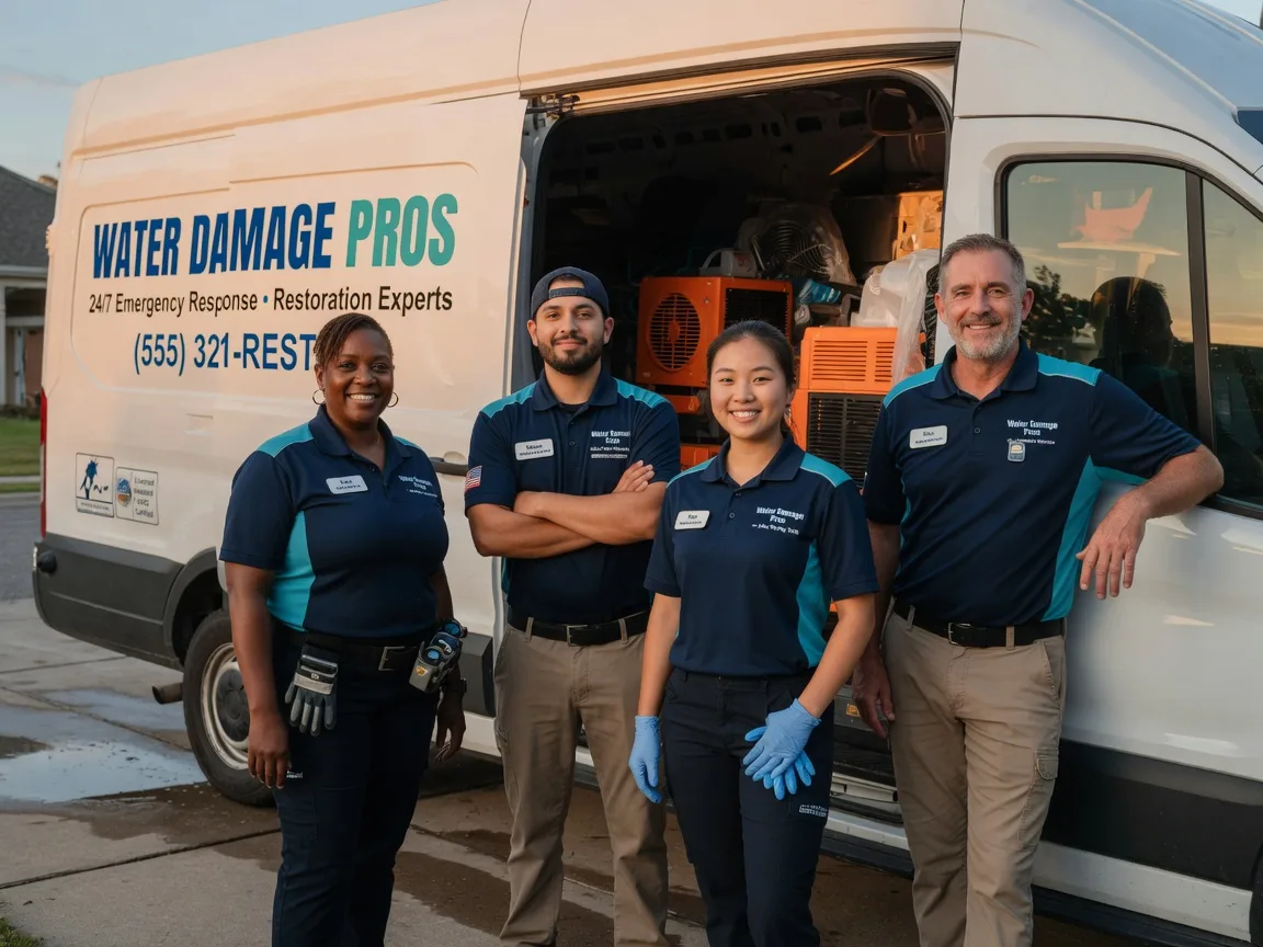 Water Damage Restoration company in Spurger, TX